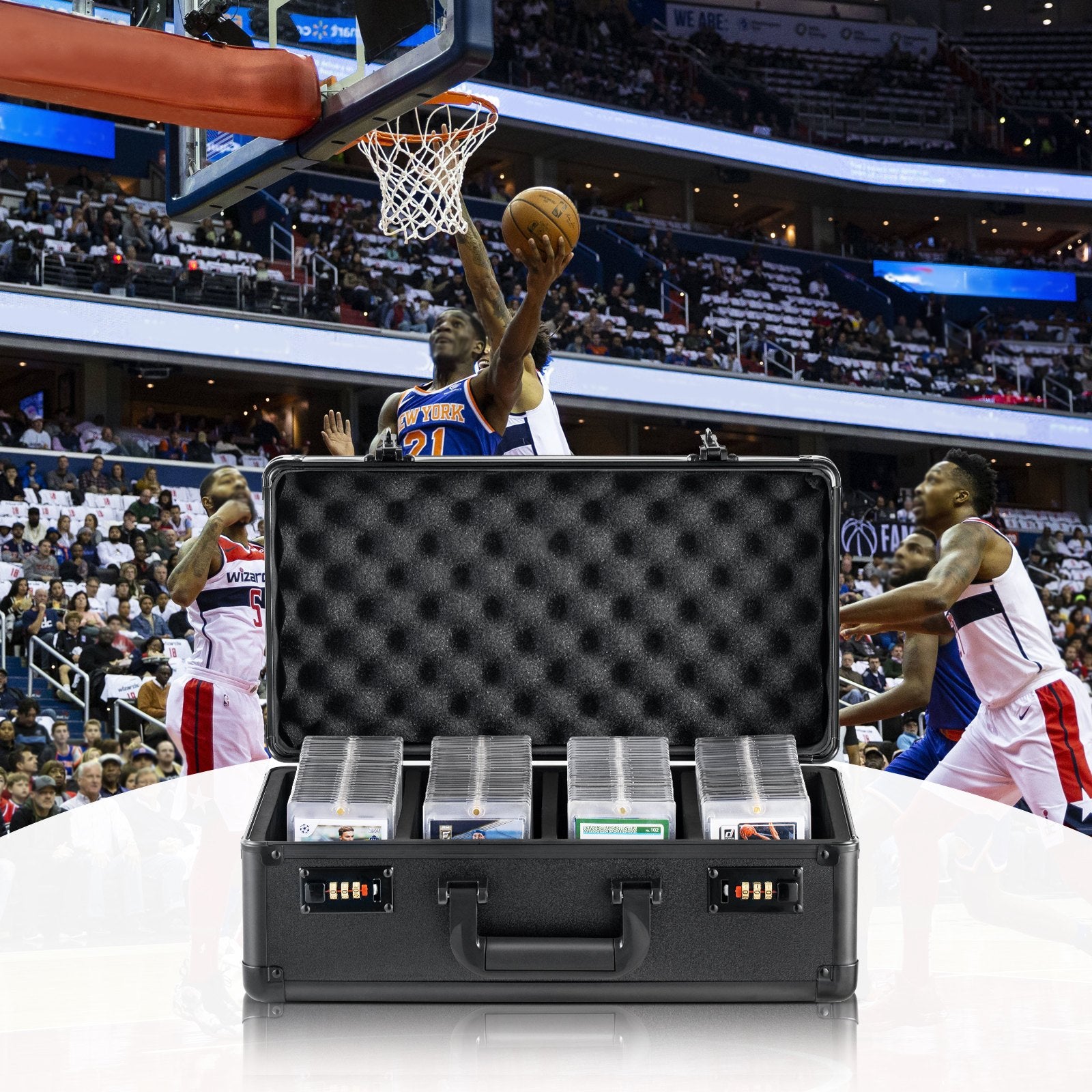 Graded Cards Case - 4 Rows