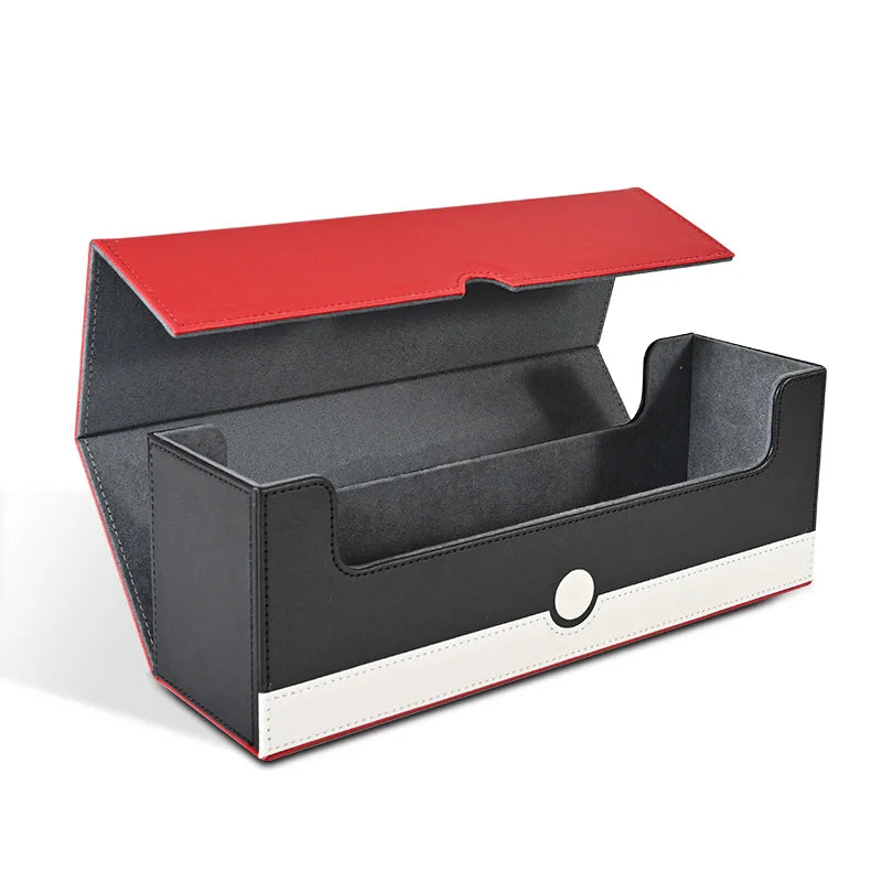 Trading Card Leather Magnetic Card Storage Box