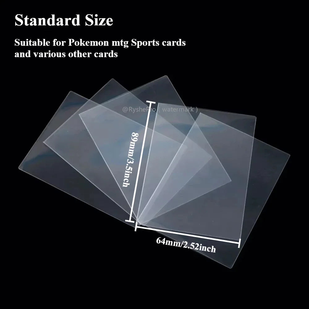 Clear Card Sleeves