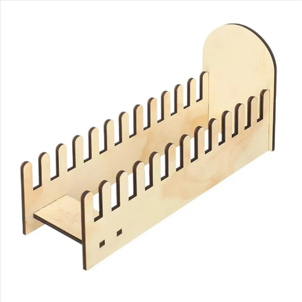 4 Tier Wooden Card Display Stand