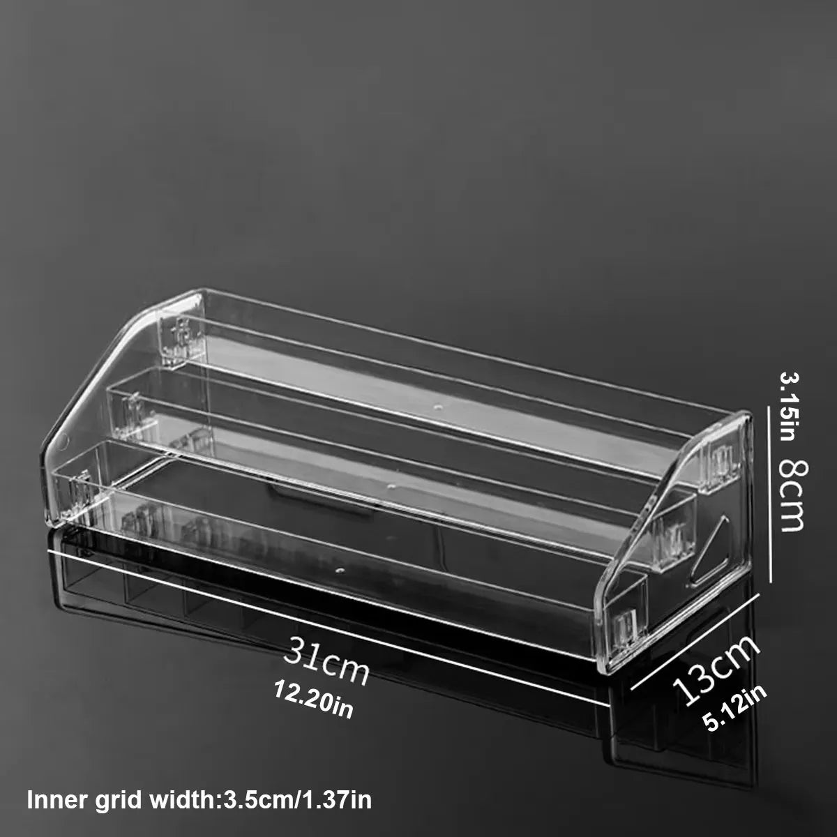 Acrylic Tiered Multi-Layer Card Display Stand